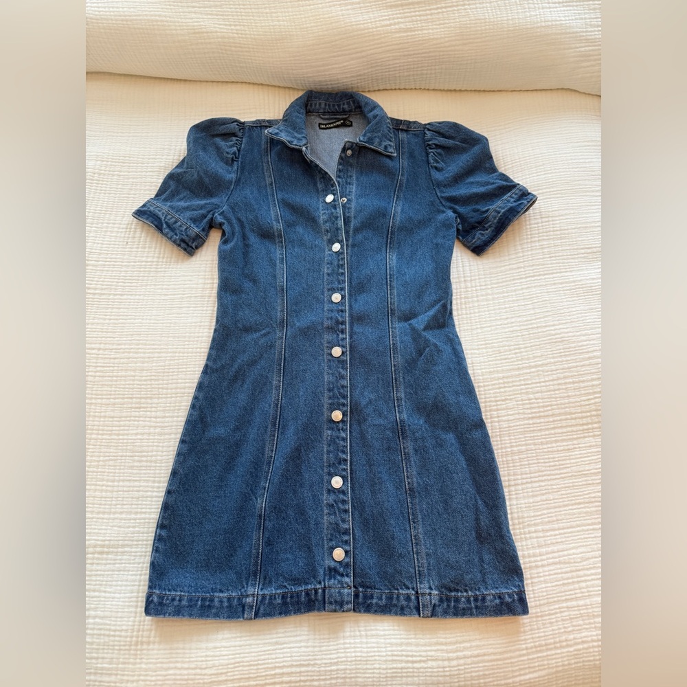 Blank NYC - Denim Mini Dress - XS
